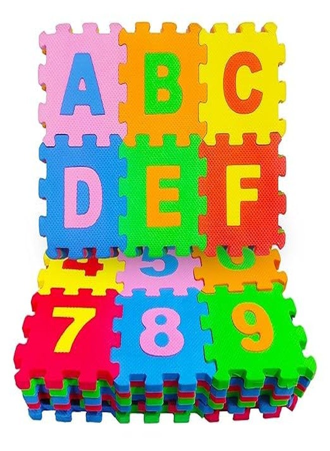 Speedyz Puzzle 36 Pieces Alphabet & Number Floor Mats for Kids, Puzzle EVA Foam Mat for Children Above 2 Years - Image 3
